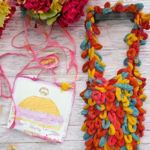 Colorful and super soft small tote bag for kids to enjoy