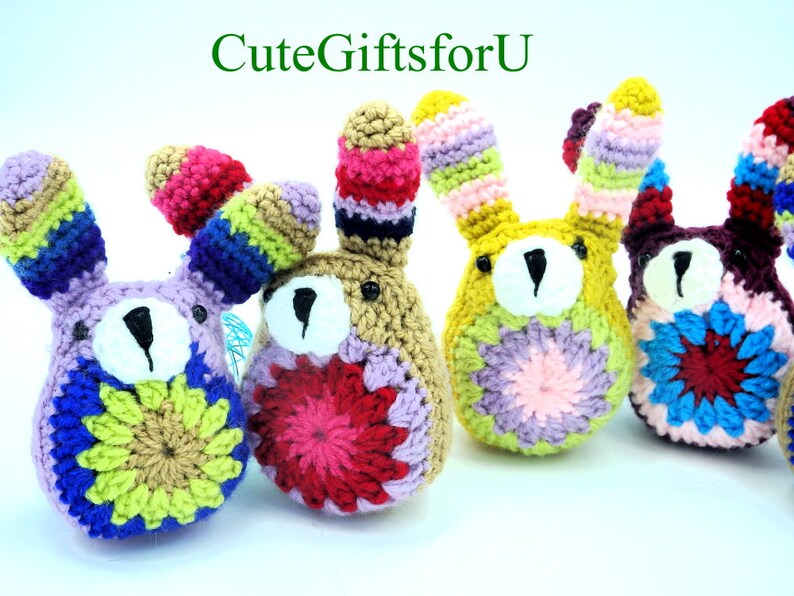 Crochet Easter Bunny, Easter Stuffers Crochet Easter Gifts Bunny