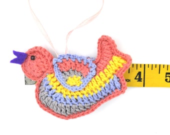 Spring Fling: Handcrafted Crochet Easter Birds for Cheerful Decorations Crochet Easter Bird, Spring Table Centerpiece