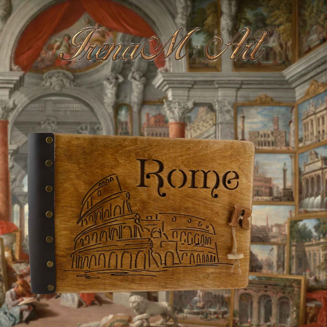 Woodphotoalbum Rome ...
