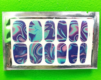 Lava Love Nail Wraps
