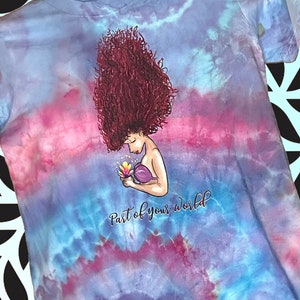 Tie Dye Mermaid - Dis - Under the Sea - Part of Your World