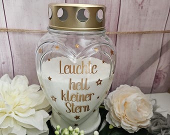 Glazen graflamp #Allerheiligen #Begraafplaats #Graf #Grafdecoratie #Klaar voor verzending binnen 1-2 werkdagen #
