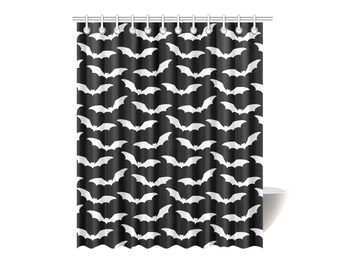 Goth Shower Curtain Etsy