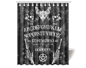 Goth Shower Curtain Etsy