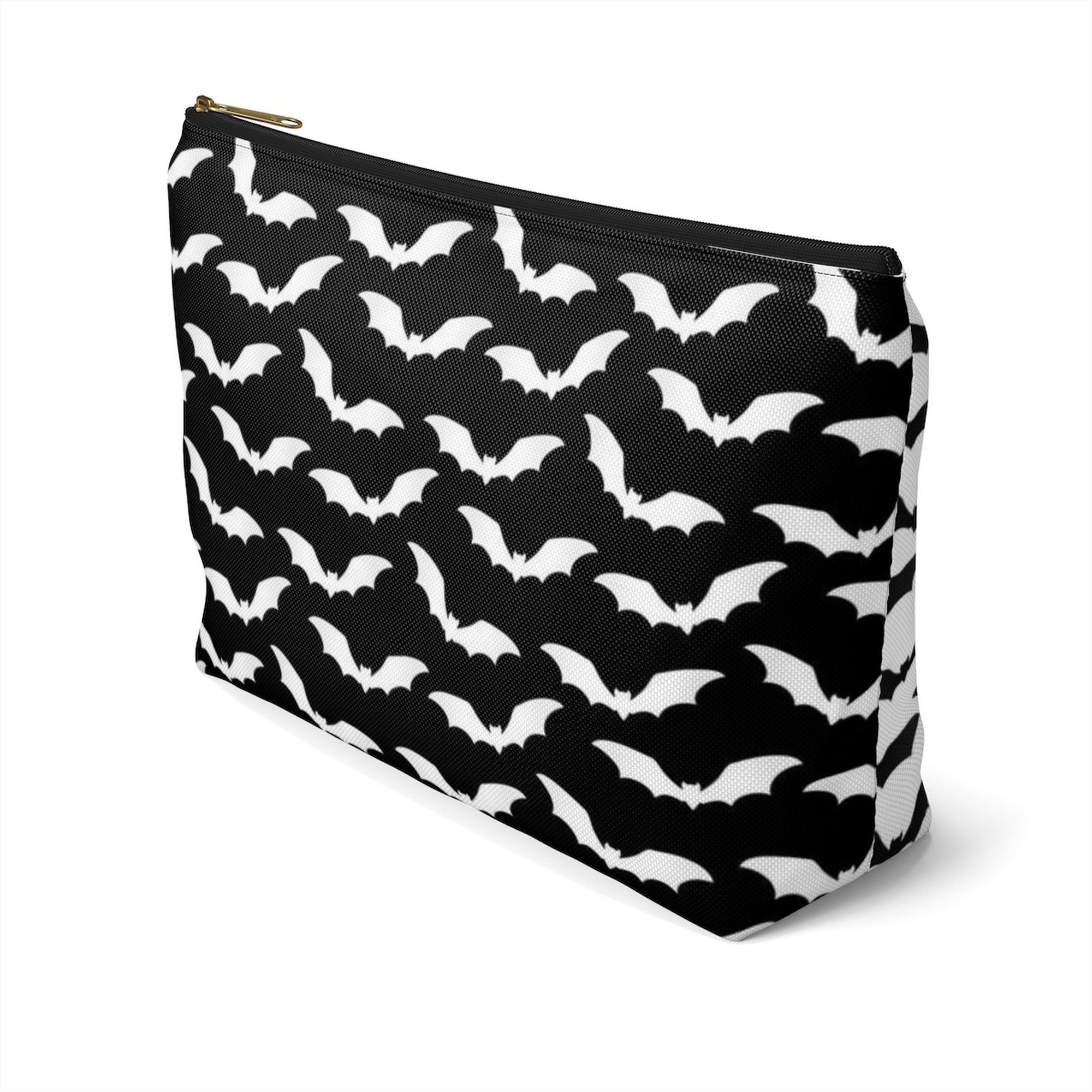 Goth Makeup Bag Bat Makeup Bag Gothic Accessory Pouch With Etsy