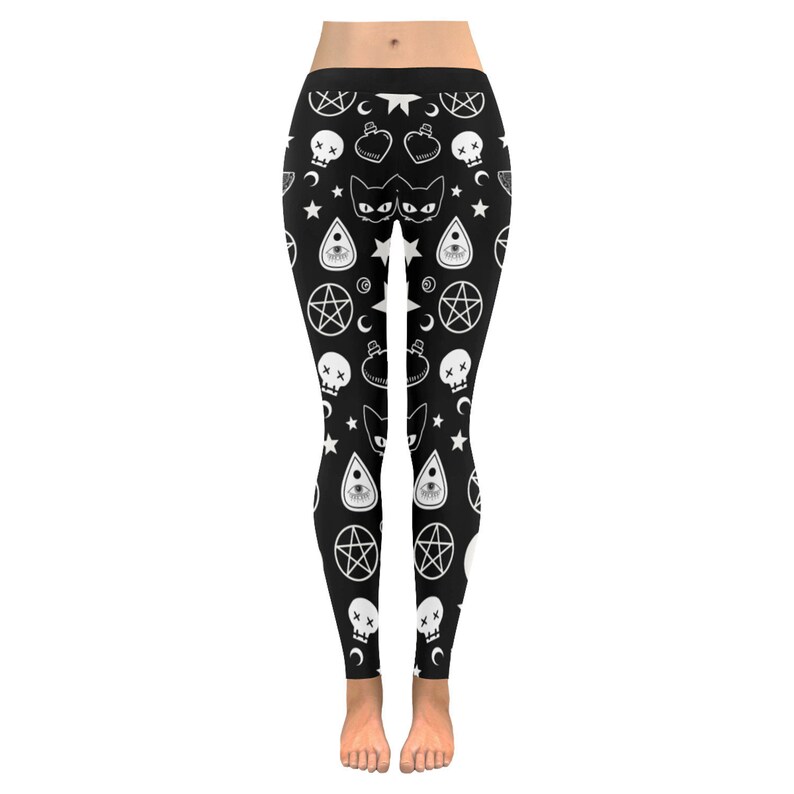 Gothic Leggings Gothic Clothing Pastel Goth Leggings Etsy
