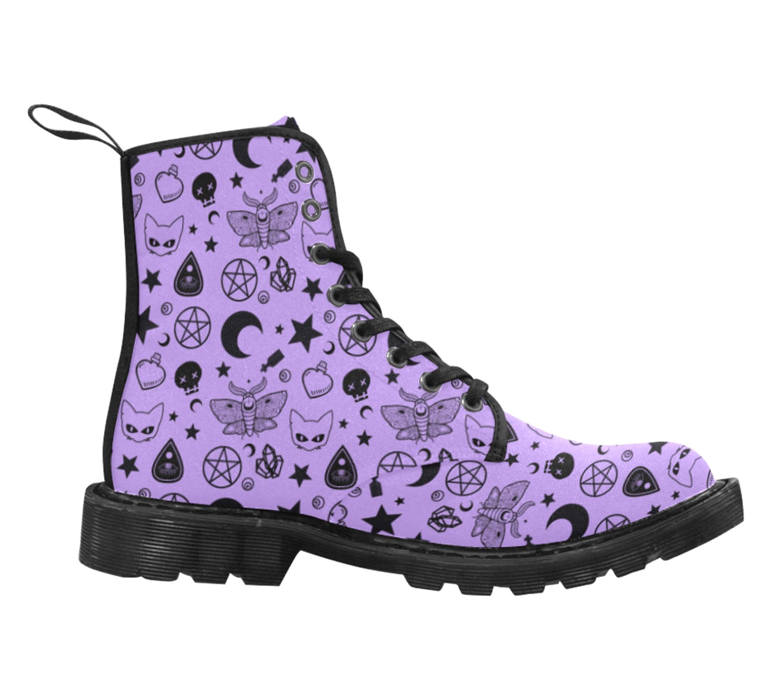 pastel goth boots