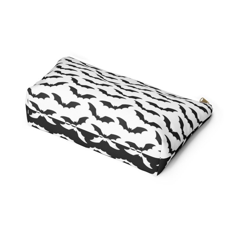 Goth Makeup Bag Bat Makeup Bag Gothic Accessory Pouch With Etsy