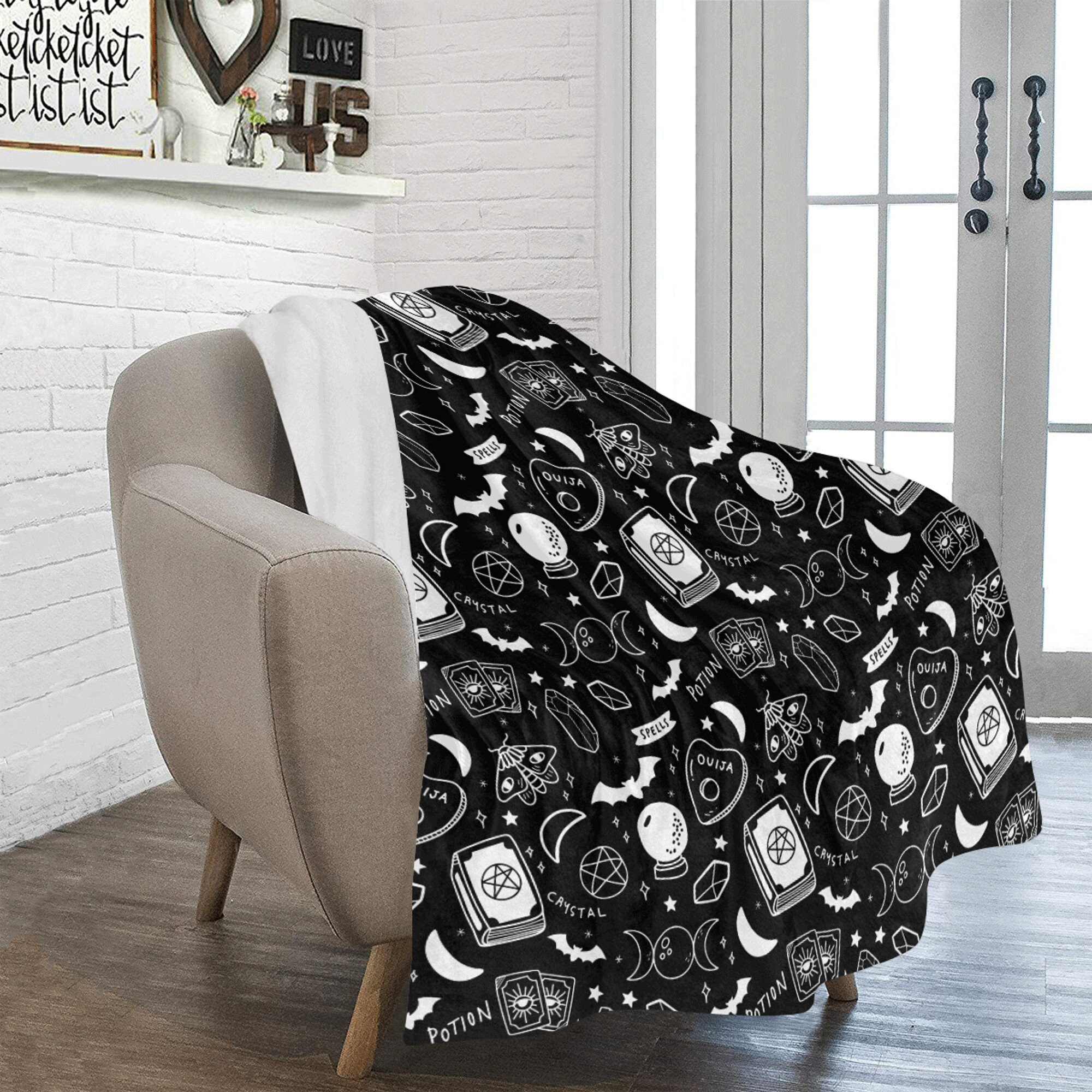 Witchcraft Gothic home decor Black Friday sale Cyber Etsy