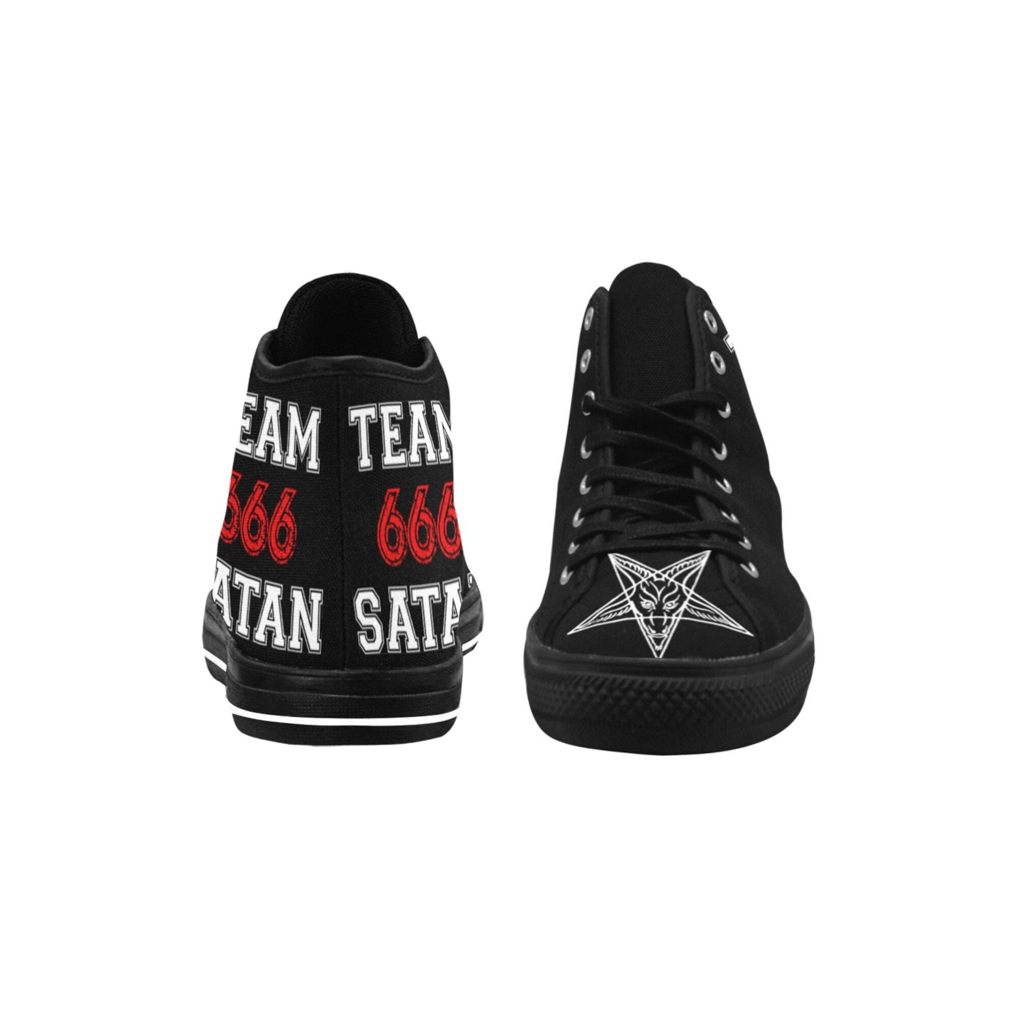 satanic rapper shoes