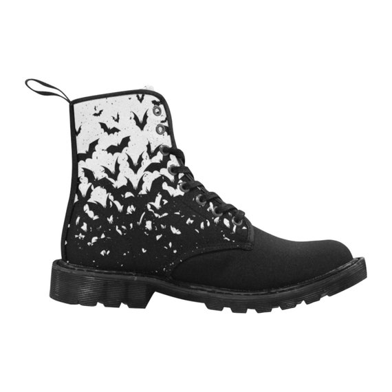 Botas góticas Bats Ocultismo Gótico pastel Botas góticas | Etsy España