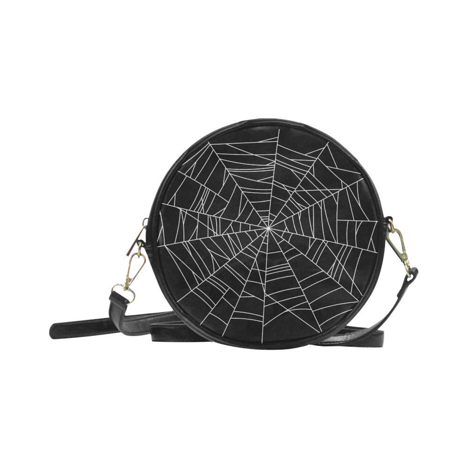 Goth Shoulder Bag Gothic Purse Pastel Goth Bag Spiderweb Etsy