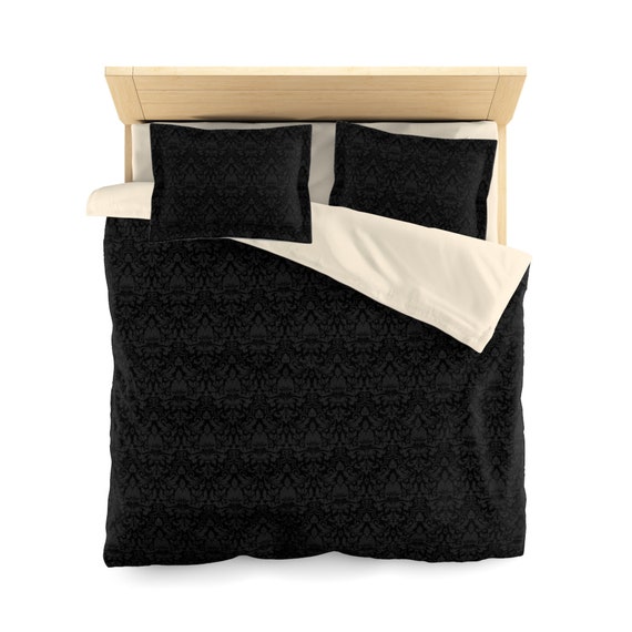 Gothic Home Decor Bedding Black Duvet Cover Set - Black Gothic Bedding Gothic Home Decor Bedding Black Duvet Cover Set - Black Gothic Bedding