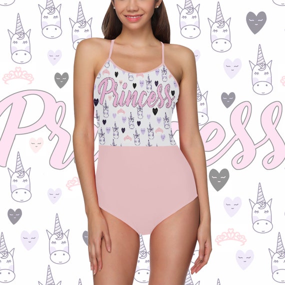 plus size unicorn swimsuit