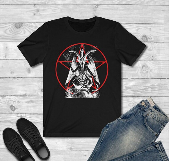baphomet goat t shirt
