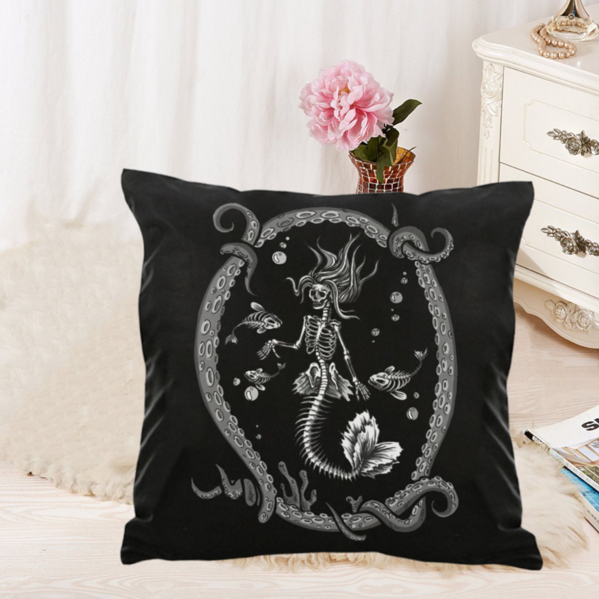 Throw Pillows Case We Are The Weirdos - Goth Witch Sofa Decorative