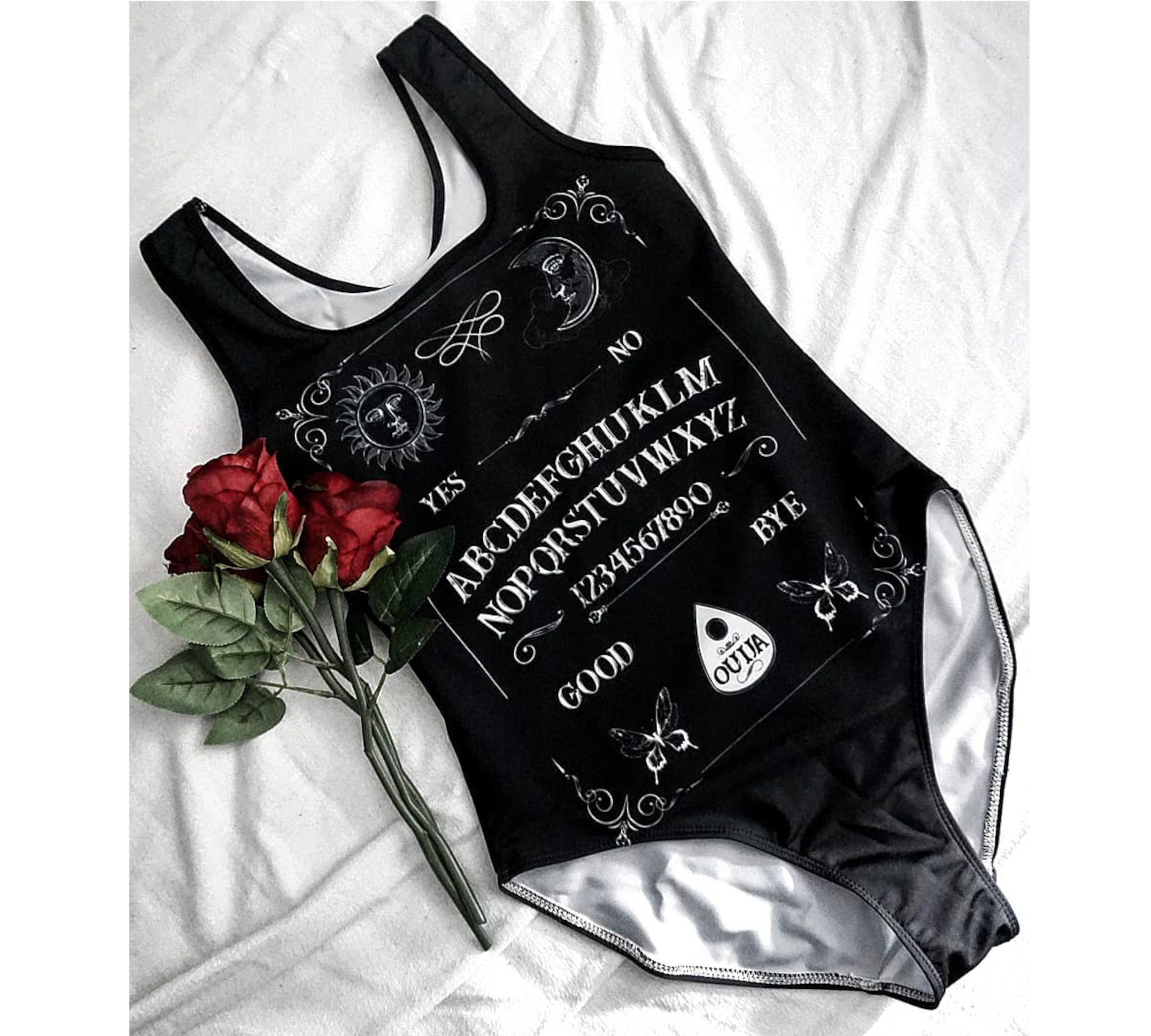 Gothic Swimsuit Goth Clothing Pastel Goth Clothing Etsy