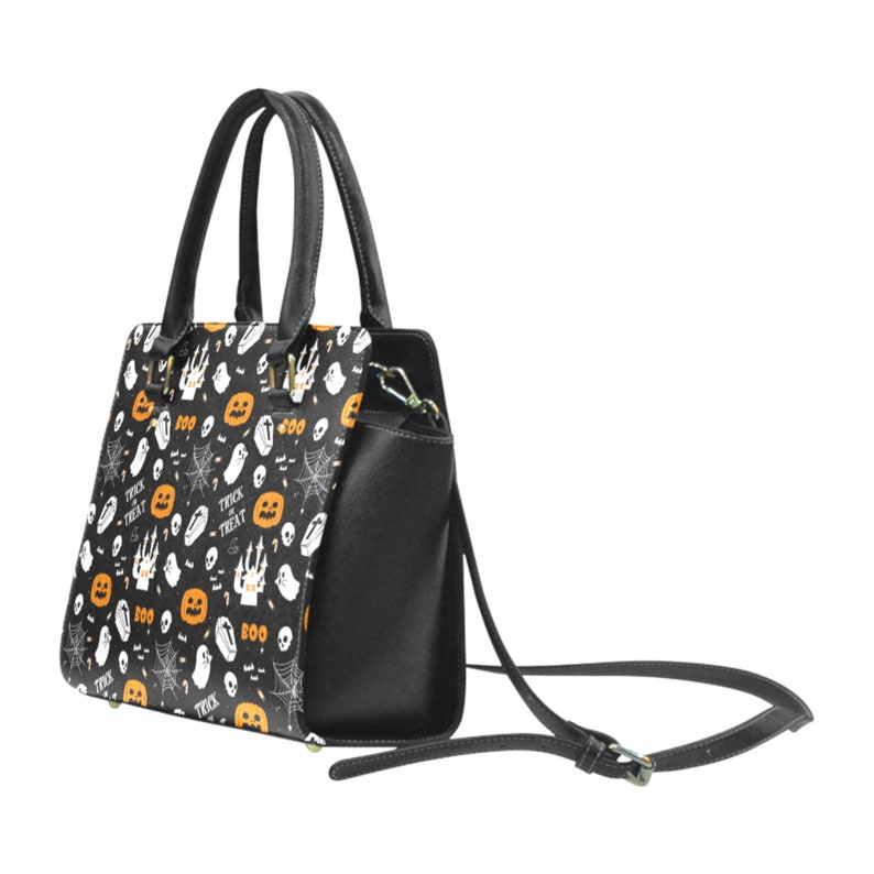 Halloween Purse Halloween Handbag Gothic Bag Pumpkin Etsy UK