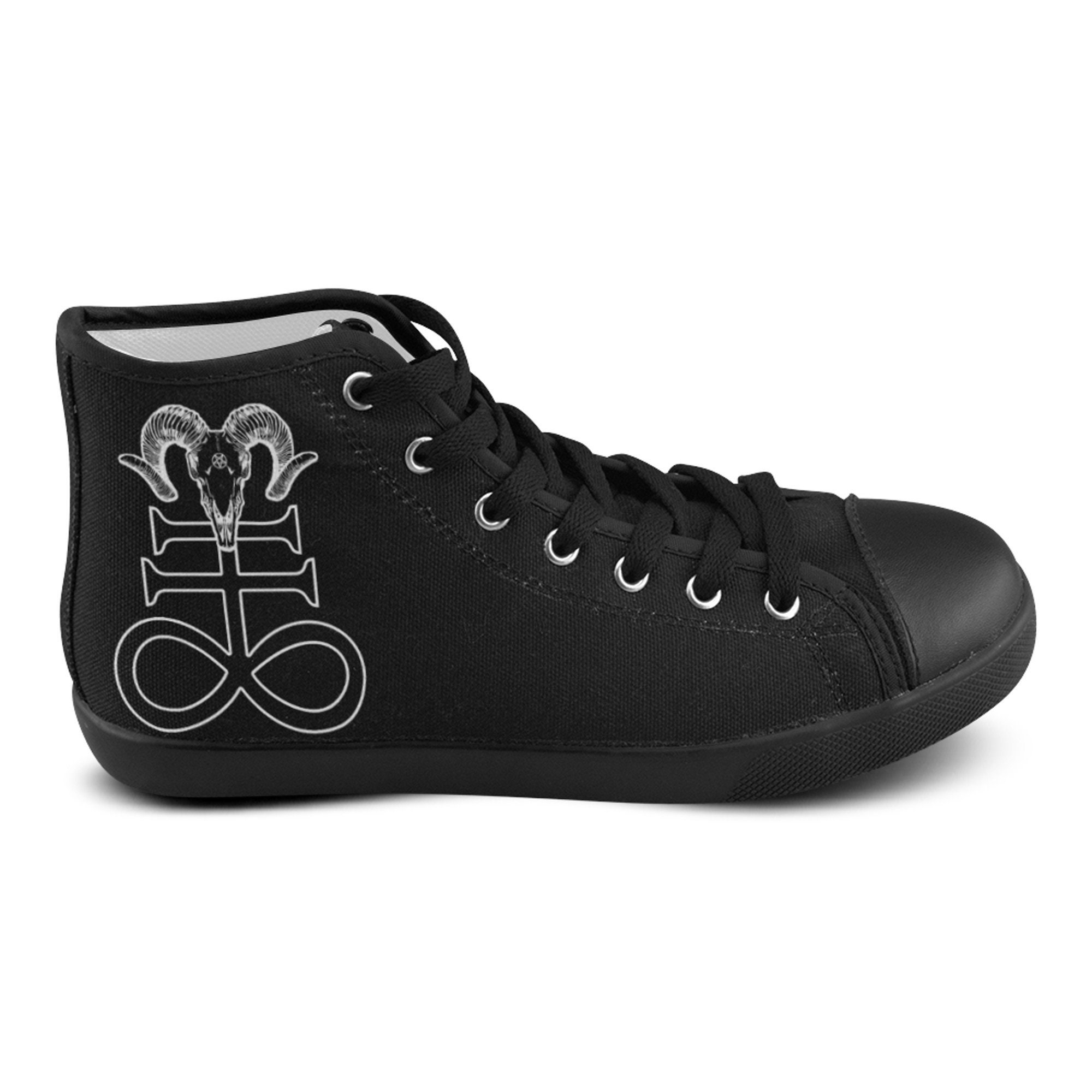satanic rapper shoes