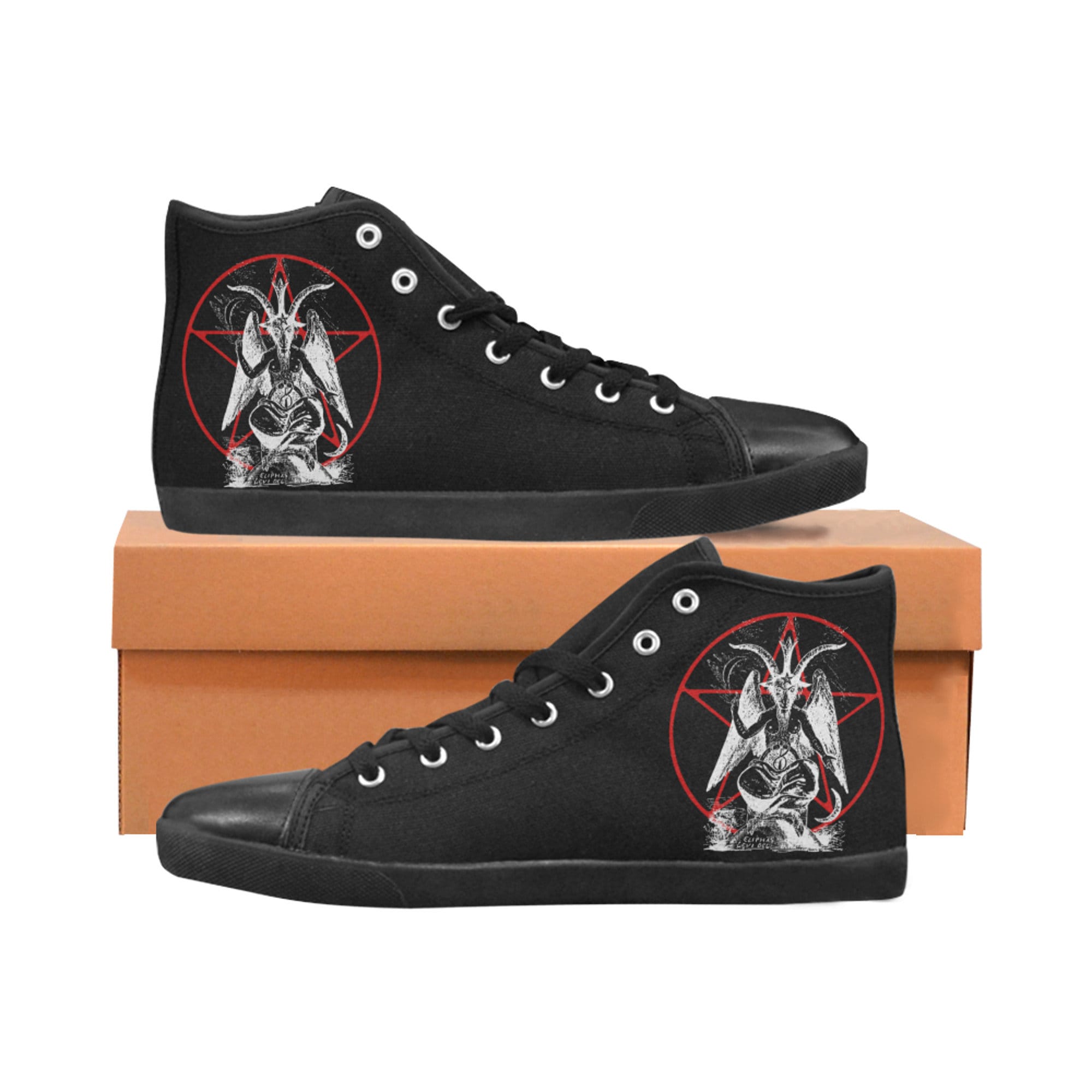 satanic rapper shoes