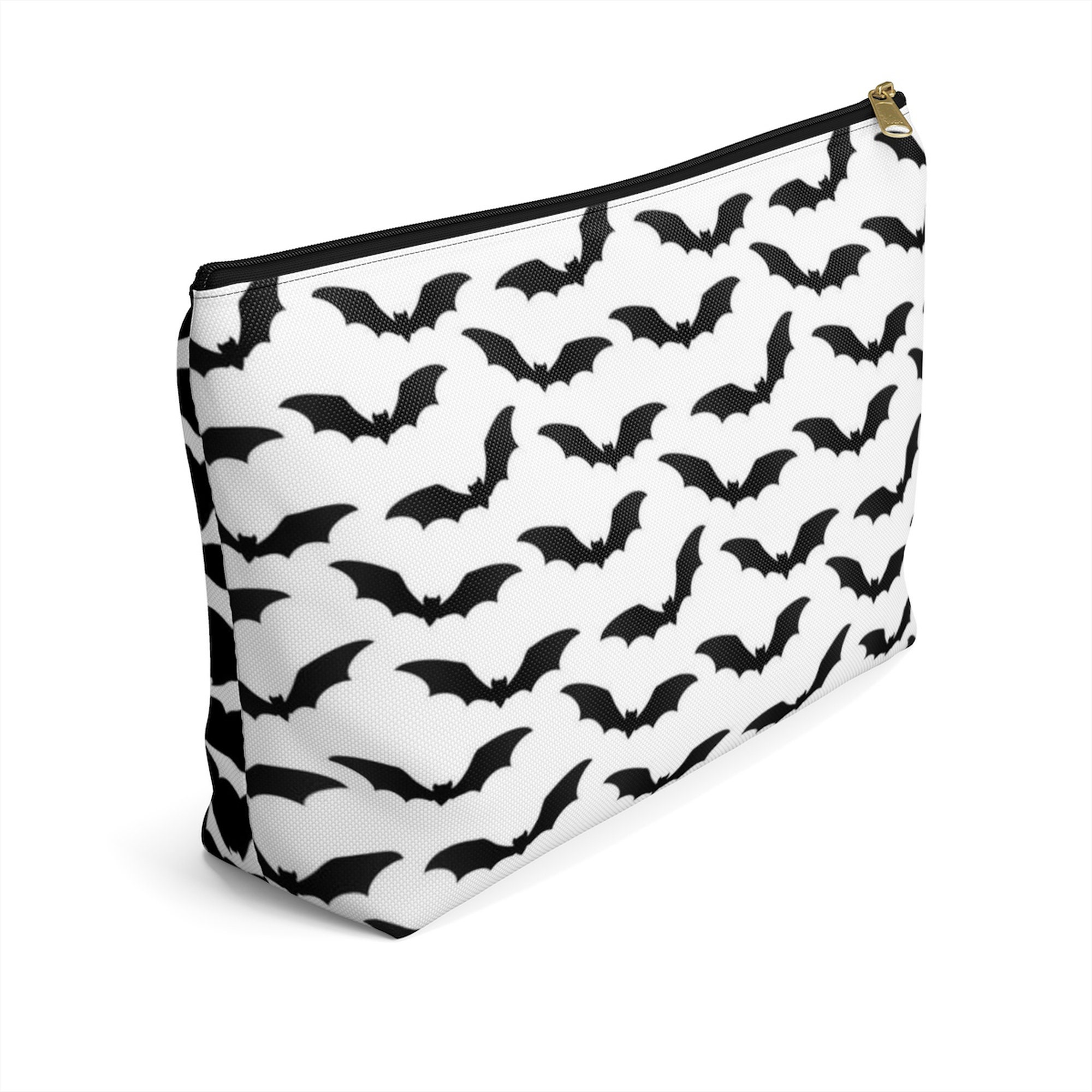 Goth Makeup Bag Bat Makeup Bag Gothic Accessory Pouch With Etsy