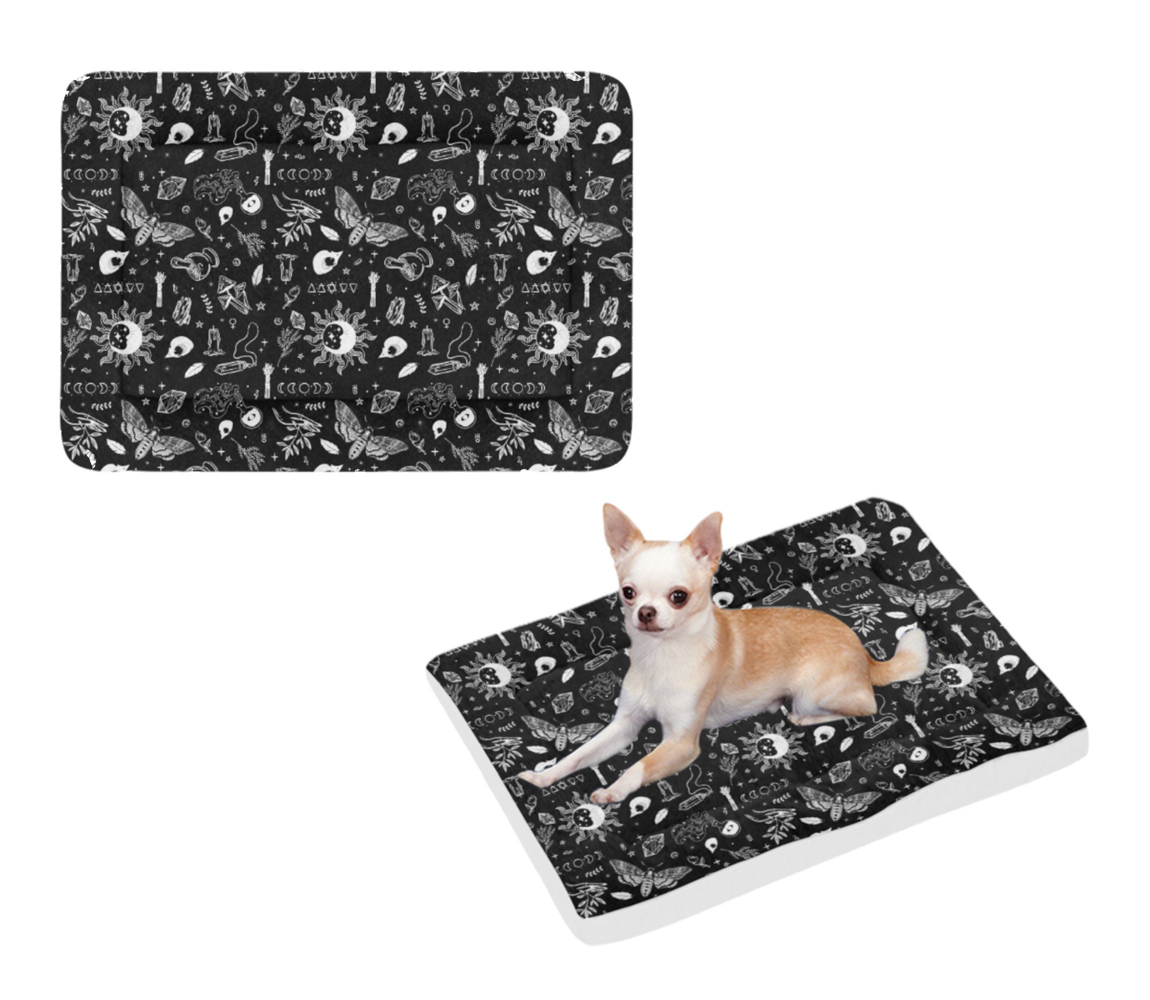 Witchcraft Pet Bed Goth Cat Bed Unique Pet Bed Large Dog Etsy