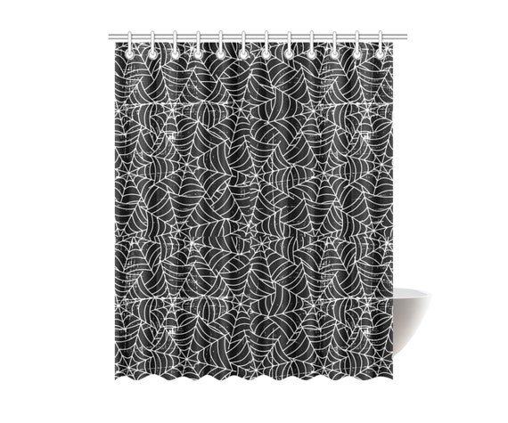 Shower Curtain Gothic Home Decor Goth Shower Curtain Etsy