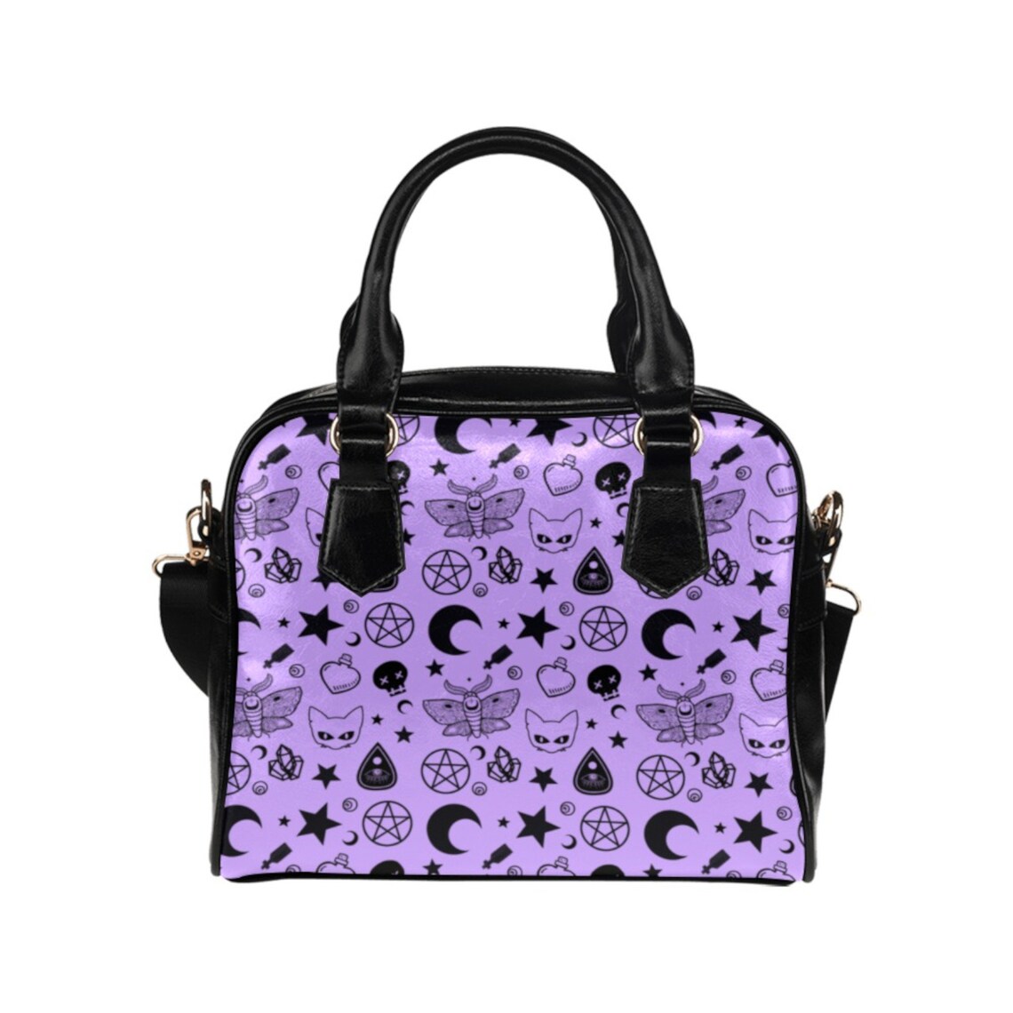 Pastel Goth Bag Gothic Purse Gothic Handbag Witchcraft Etsy Hong Kong