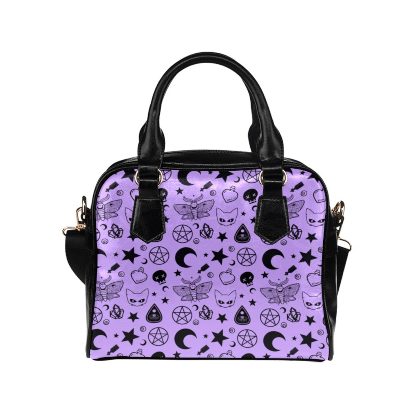 Pastel Goth Bag Gothic Purse Gothic Handbag Witchcraft Etsy Hong Kong