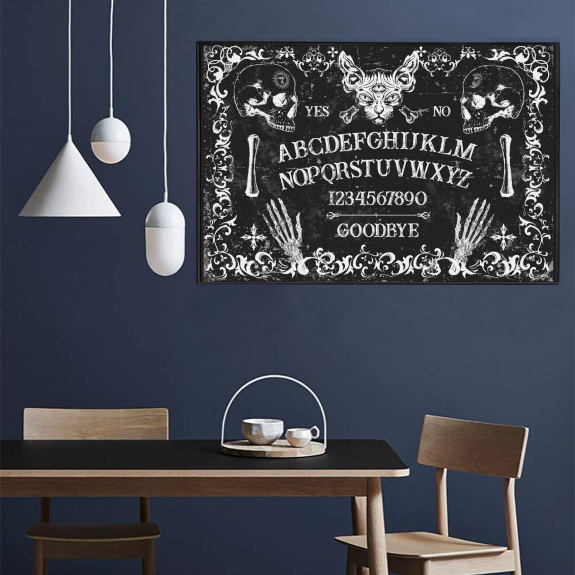 Ouija Board Puzzle Gothic Puzzle Goth Gift Gothic Home Etsy