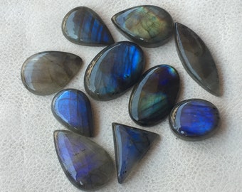 MIx shap-Size /& Color Flashy Labradorite Lot Designer Stone Marvellous Natural Labradorit Cabochon Handcraft Wholesale Price