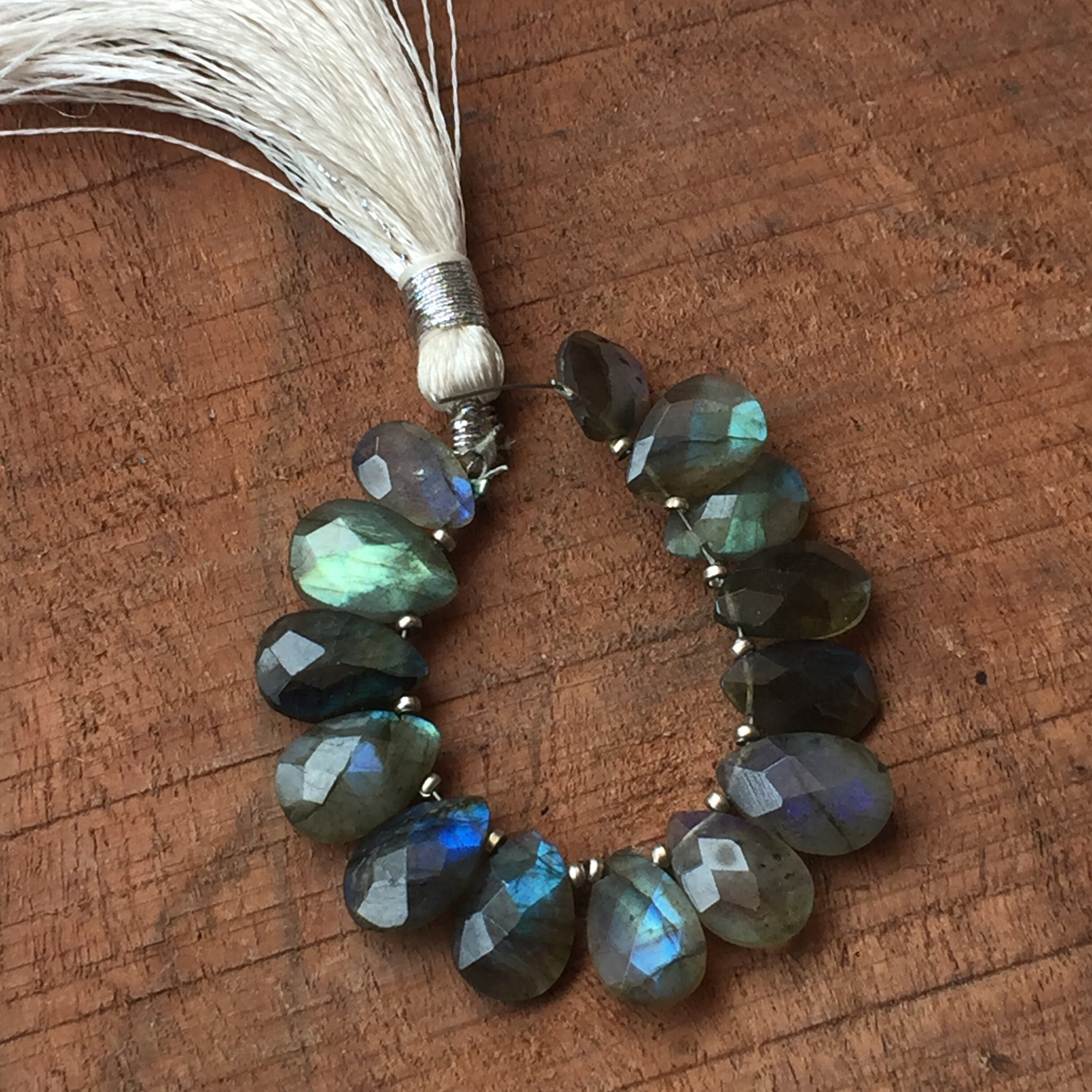 Awesome Labradorite Faceted Cut 10 Pieces Size7x10 MM Etsy