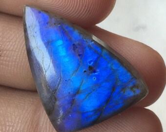 Classic Top Grade Quality 100% Natural  Labradorite Gemstone Cabochon, Fancy Shape Size 27X21X5 MM, Stone For Making Jewelry, Loose Gemstone