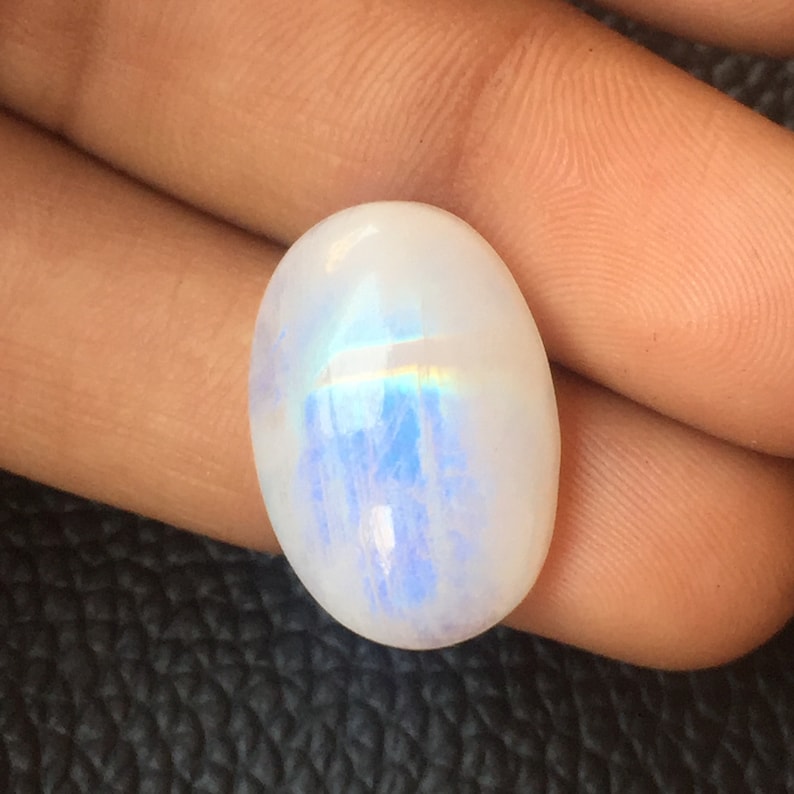 Awesome Full Multi Fire Rainbow Moonstone Gemstone Wholesaler Loose Gemstone Size-22x15x6 MM Rainbow Moonstone Cabochon Oval Shape