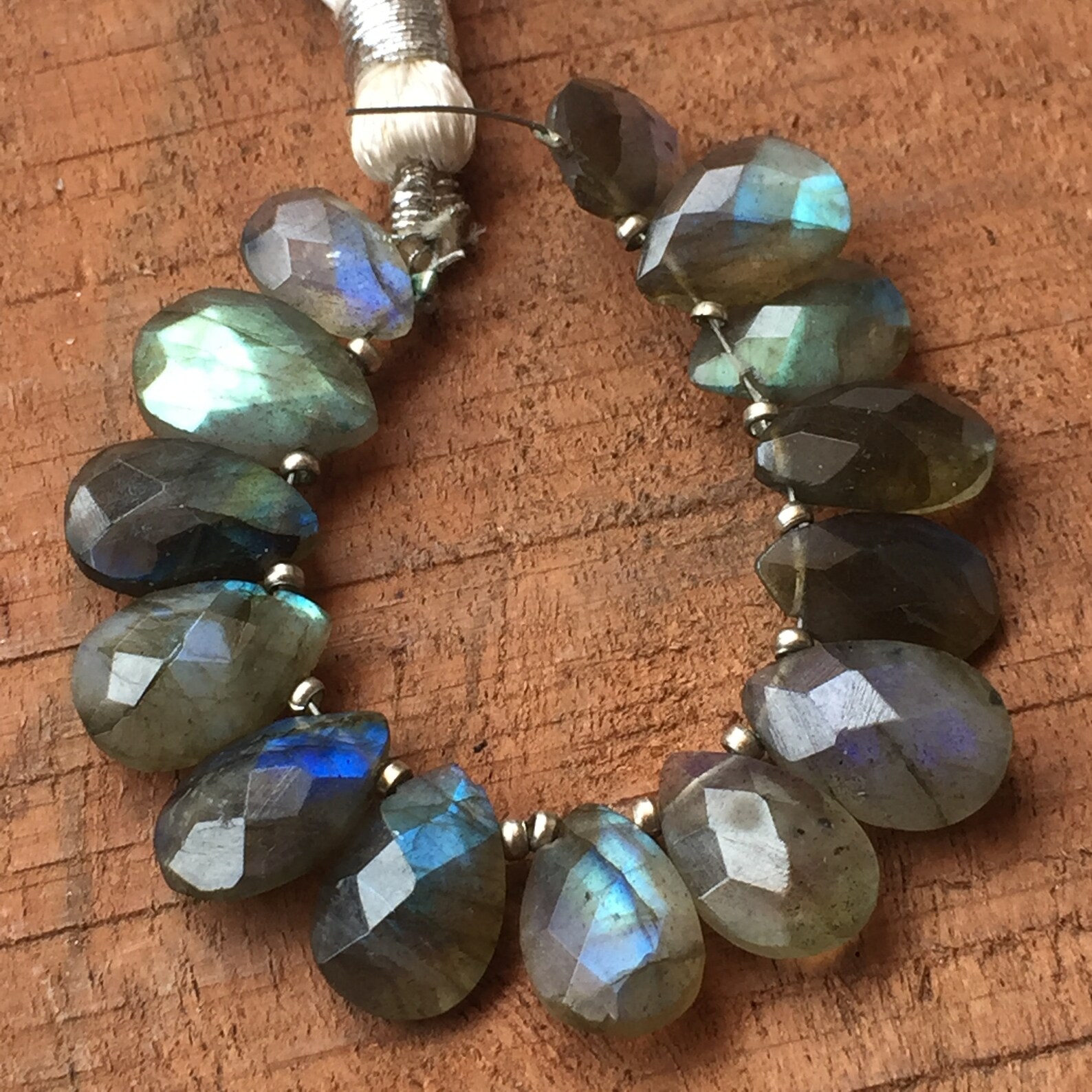 Awesome Labradorite Faceted Cut 10 Pieces Size7x10 MM Etsy