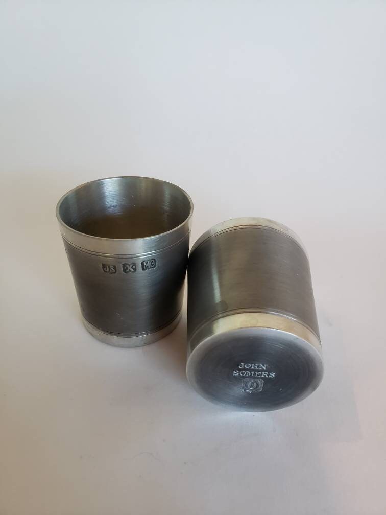 世界の名品 john somers ピューター調味料入れ ペッパーシェイカー