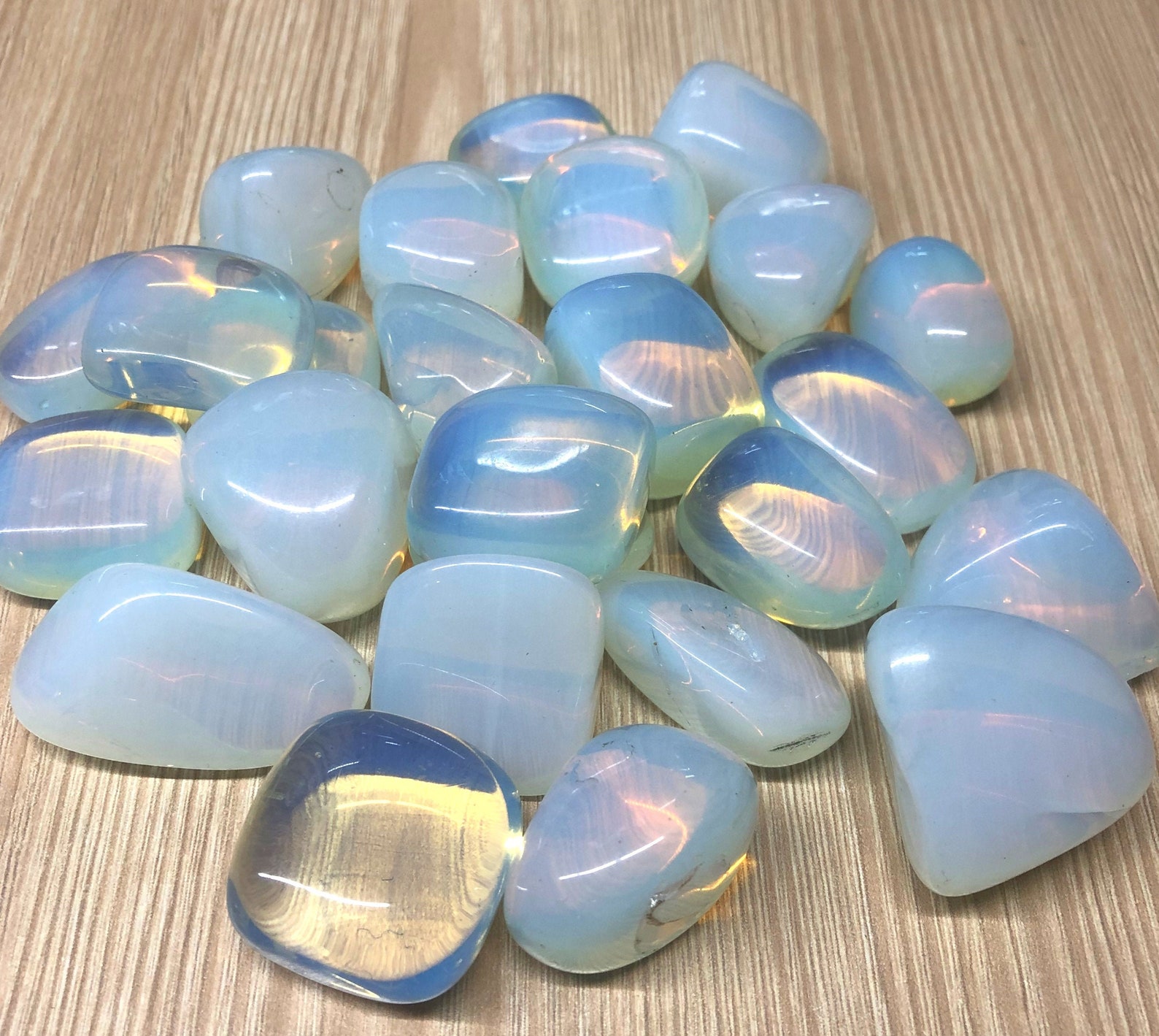 2 Pcs Moonstone Blue Crystal Natural Stones Gemstone Raw Etsy Uk