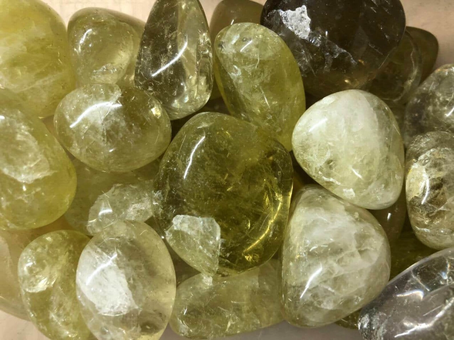3 Pcs Light Green Quartz Natural Stones Raw Rocks Crystals Etsy