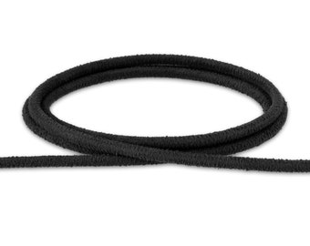 AURORIS soft round band made of imitation suede Color, diameter and length selectable
