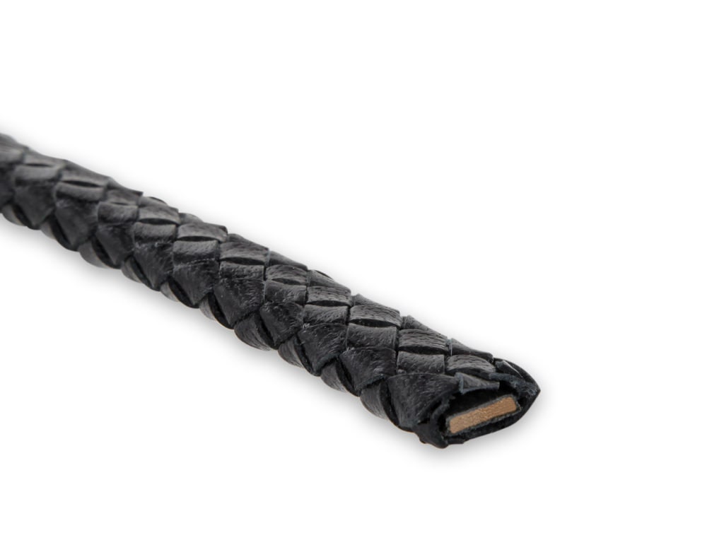 10m Echtlederband Rund 4mm - Antik-braun Für Bastelprojekte