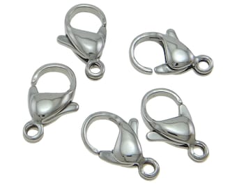 AURORIS - Carabiner made of stainless steel Size/quantity selectable