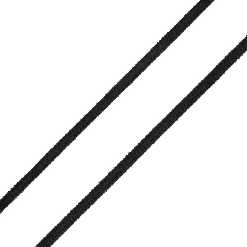 AURORIS weiches rundes Band aus Wildlederimitat Farbe, Durchmesser und Länge wählbar Bild 3