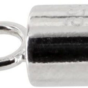 Fermoir mousqueton AURORIS en argent sterling 925 trou 2/3/4/5 mm et nombre de pièces 1 pièce, 5 pièces au choix 3mm