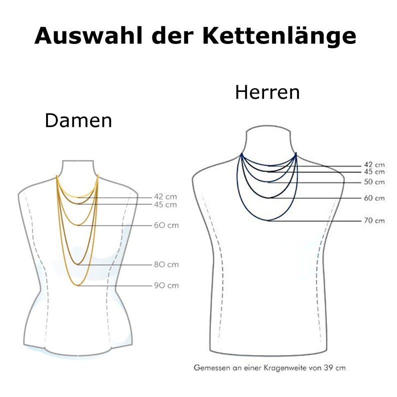 AURORIS ketting van echt leer met tunneldraaisluiting van roestvrij staal, dikte/lengte/kleur selecteerbaar afbeelding 5