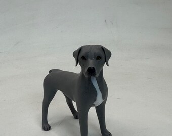 Personalized Pet Wedding Cake Topper: Custom Dog & Cat Figurine