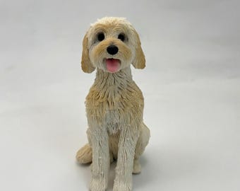 Personalized Pet Wedding Cake Topper: Custom Dog & Cat Figurine