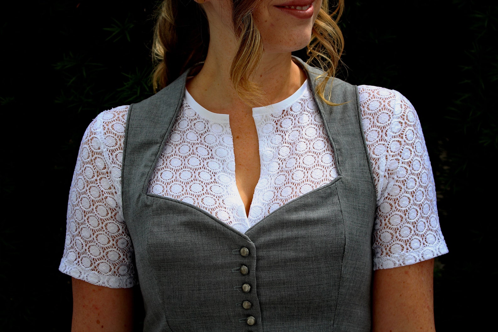dirndl bluse nähen