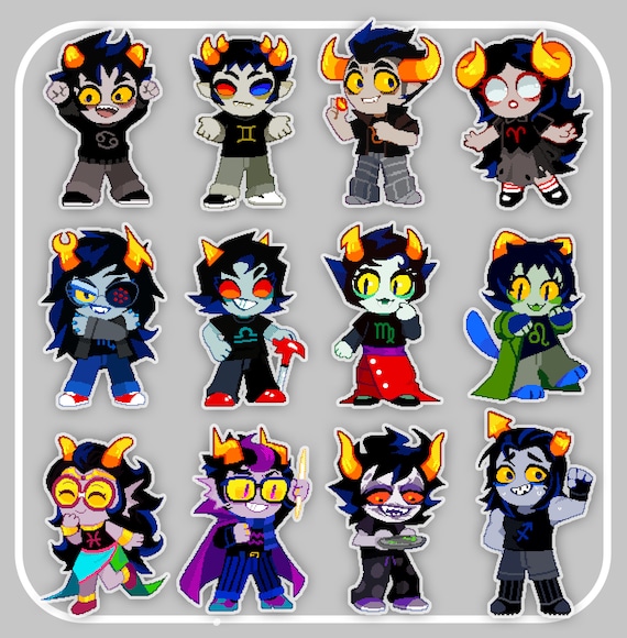 RESERVA HS Pixel Alternia Troll - Etsy España