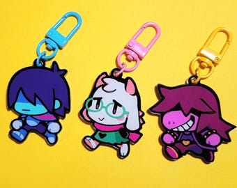 Borderless Deltarune Charms